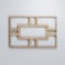 Ekena Millwork Small Hastings Decorative Fretwork Wood Wall Panels, Red Oak, 7 1/2"W x 11 3/8"H x 3/8"T WALW12X12X0375HASRO - alternate 3